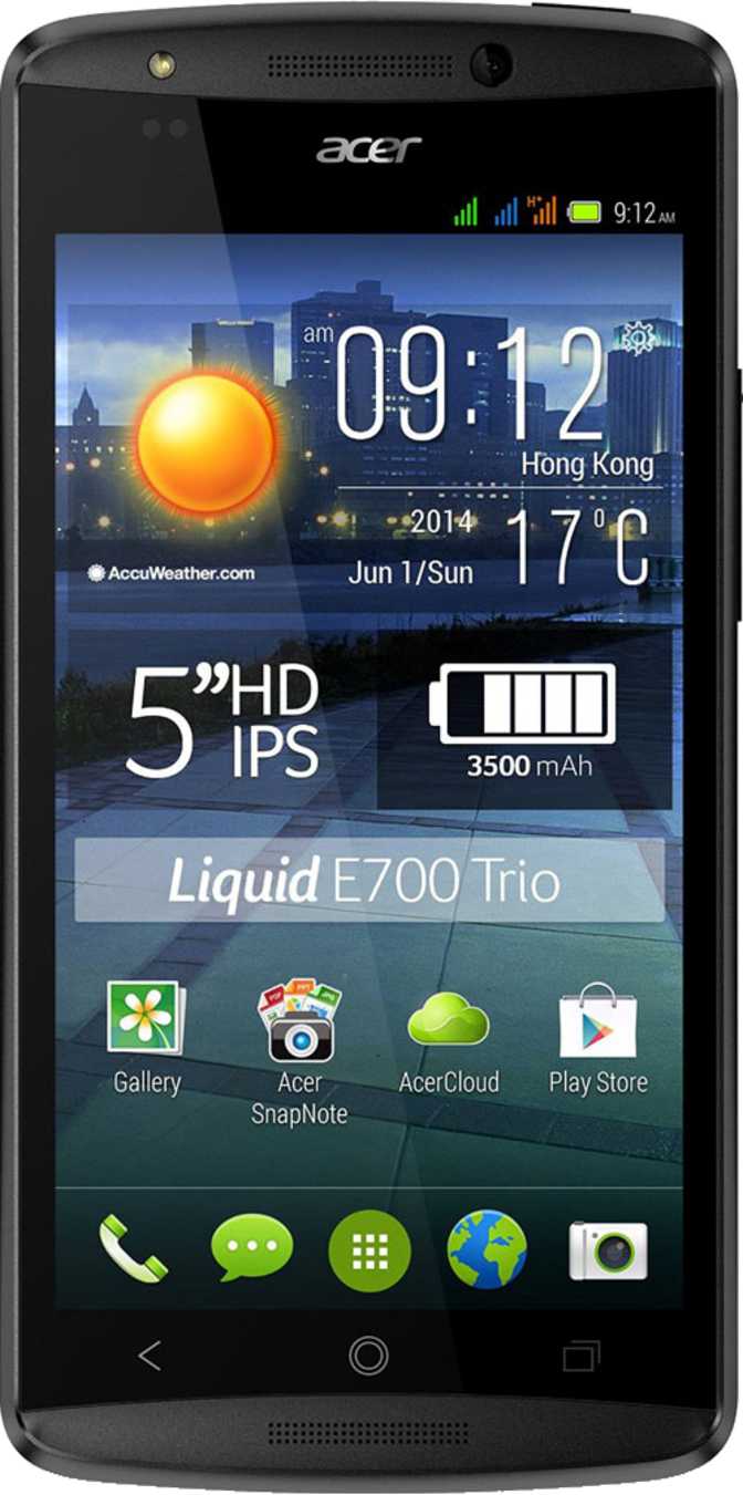 Acer Liquid E700 Trio