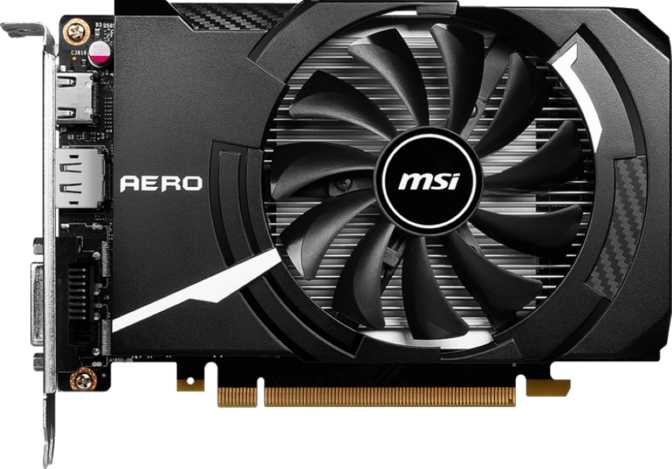 MSI GeForce GTX 1630 Aero ITX