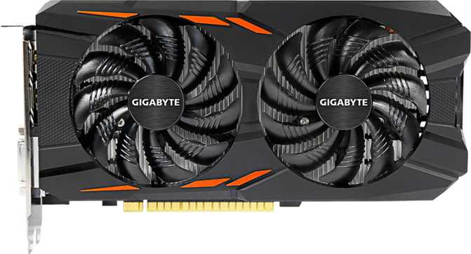 Gigabyte GeForce GTX 1050 Ti WindForce X2 OC