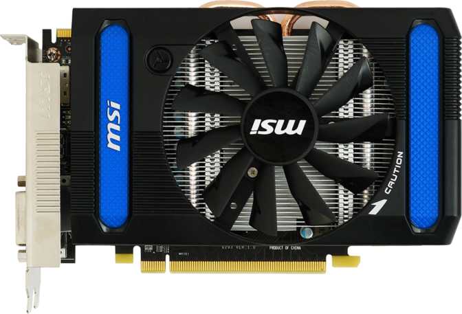 MSI GeForce GTX 650 Ti Boost OC 1GB