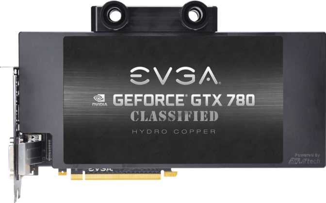 EVGA GeForce GTX 780 Classified Hydro Copper