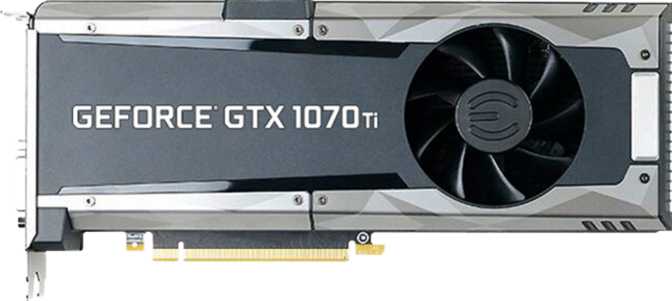 EVGA GeForce GTX 1070 Ti SC Hybrid