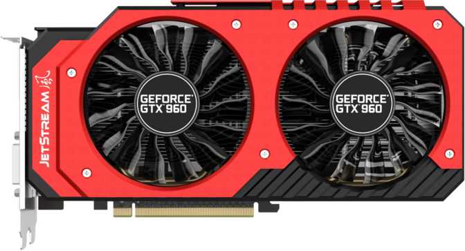 Palit GeForce GTX 960 JetStream 2GB