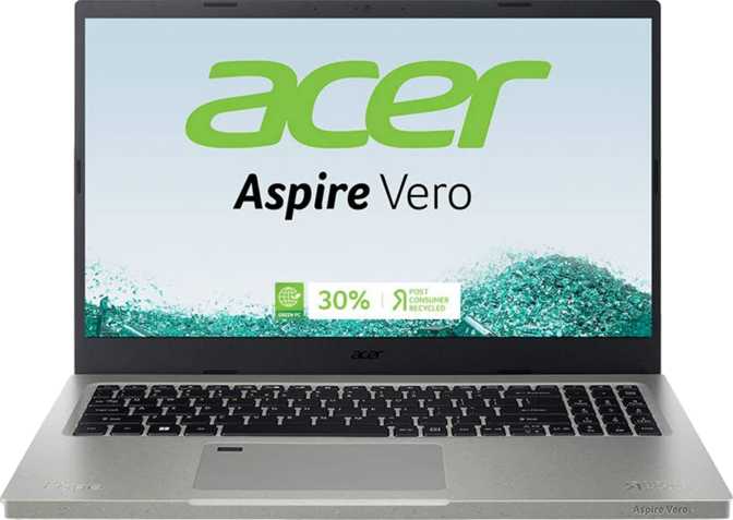 Acer Aspire Vero AV15-51-55VT 15.6" Intel Core i5-1155G7 2.5GHz / 8GB RAM / 512GB SSD