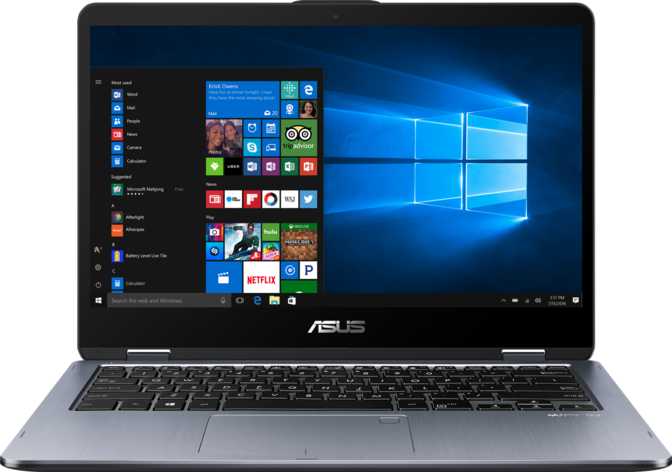 Asus VivoBook Flip 14 TP410UA 14" FHD Intel Core i7-7500U 2.7GHz / 16GB RAM / 256GB SSD