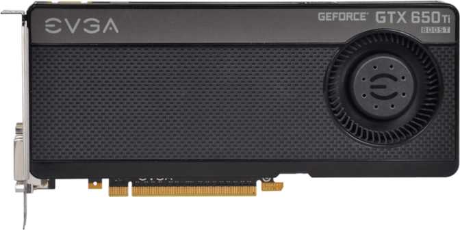 EVGA GeForce GTX 650 Ti Boost 2GB