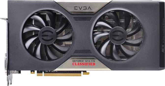 EVGA GeForce GTX 770 Classified w/ ACX Cooler