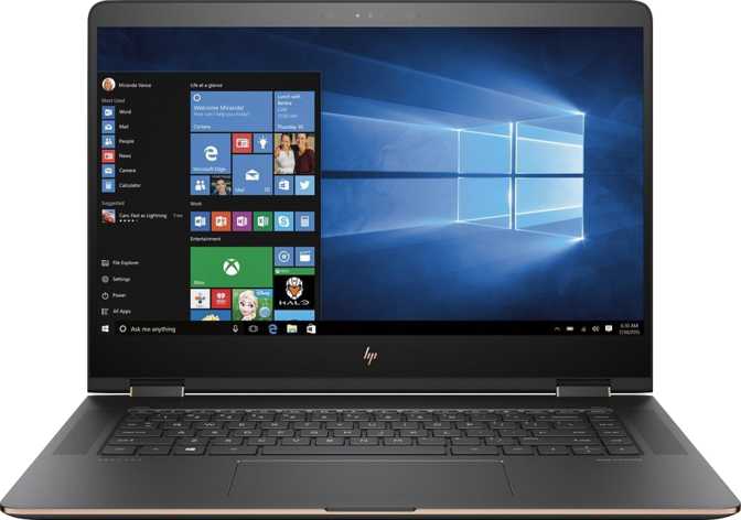 HP Spectre x360 (2017) 15.6" Intel Core i7-7500U 2.7GHz / 16GB / 512GB