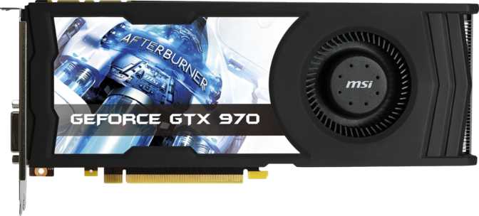 MSI GeForce GTX 970 OC