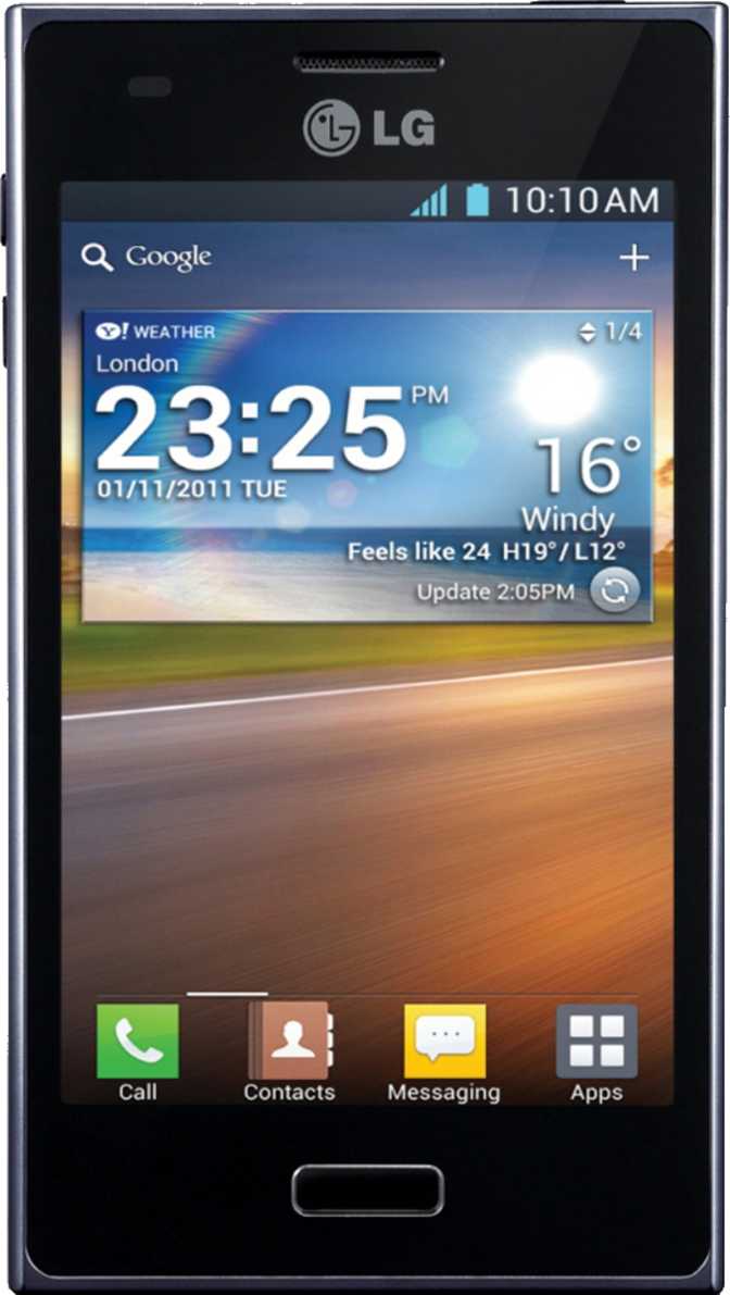 LG Optimus L5 E610: характеристики, цена и отзывы