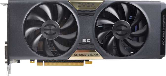 EVGA GeForce GTX 770 SC w/ ACX Cooler