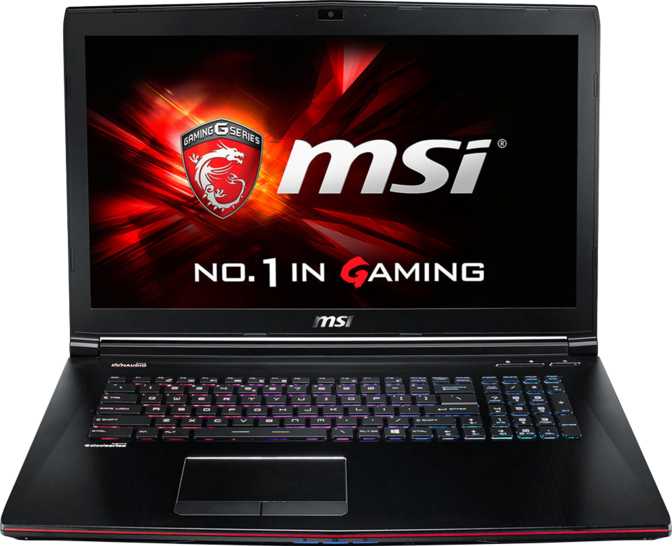 MSI GE72 17.3" Intel Core i7-6700HQ 2.6GHz / 8GB / 1TB