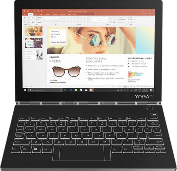 Lenovo Yoga Book C930 10.8" Intel Core i5-7Y54 1.2GHz / 4GB RAM / 256GB SSD