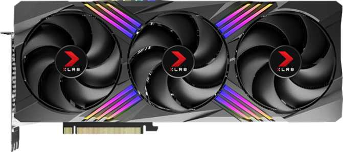 PNY XLR8 GeForce RTX 4090 Gaming Verto Epic-X RGB OC Triple Fan