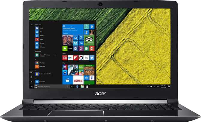 Acer Aspire 7 17.3” Intel Core i5-7300HQ 2.5GHz / 8GB / 256GB SSD