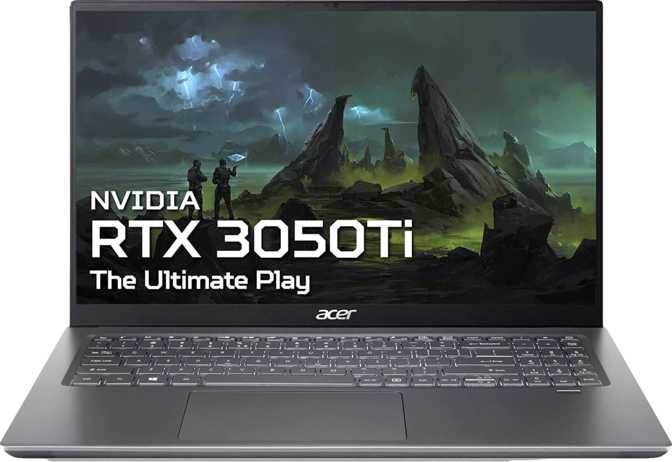 Acer Swift X SFX16-51G 16.1" Intel Core i7-11390H 3.4GHz / Nvidia GeForce RTX 3050 Ti Laptop / 16GB RAM / 1TB SSD