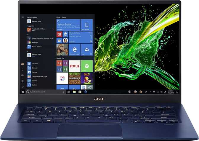 Acer Swift 5 14" Intel Core i5-1035G1 1GHz / 8GB RAM / 512GB SSD