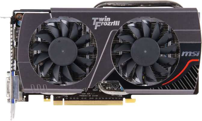 MSI GeForce GTX 660 Twin Frozr III OC