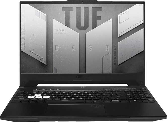 Asus TUF Dash F15 (2022) 15.6" FHD Intel Core i7-12650H 2.3GHz / Nvidia GeForce RTX 3070 Laptop / 64GB RAM / 2TB SSD + 2TB SSD