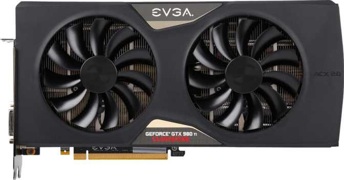 EVGA GeForce GTX 980 Ti Classified Gaming ACX 2.0+ Ref