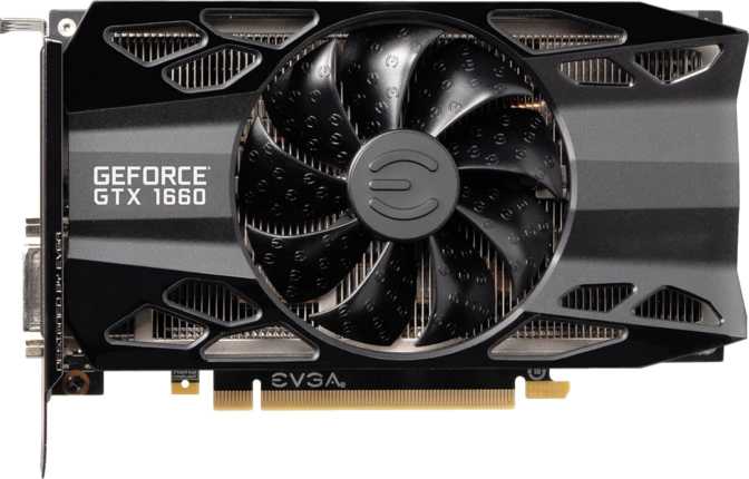 EVGA GeForce GTX 1660 XC Black Gaming