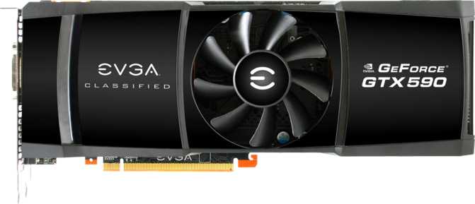 EVGA GeForce GTX 590 Classified