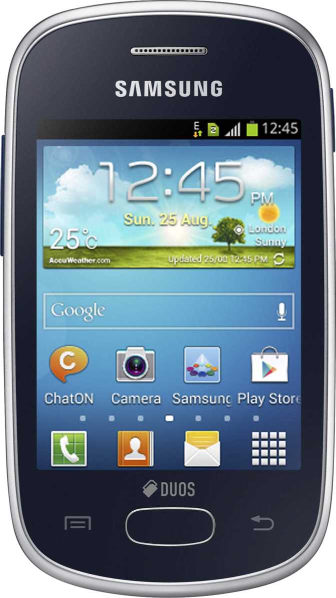 Samsung Galaxy Star S5280: характеристики, цена и отзывы