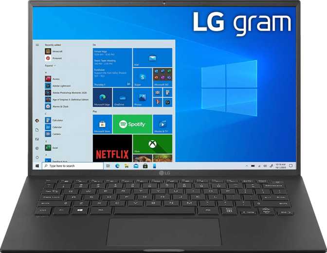 LG Gram 14 (14T90P) Intel Core i7-1165G7 2.8GHz / 16GB RAM / 1TB SSD