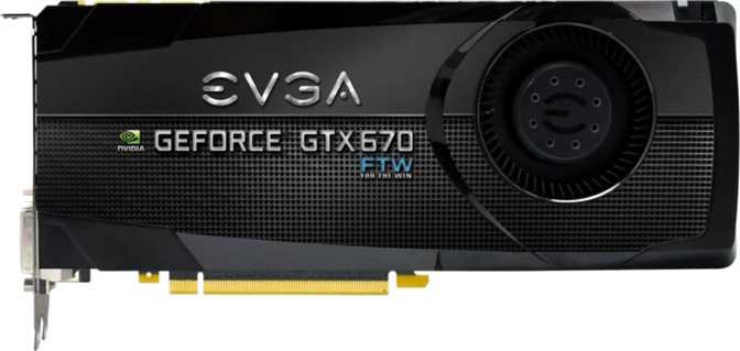 EVGA GeForce GTX 670 FTW