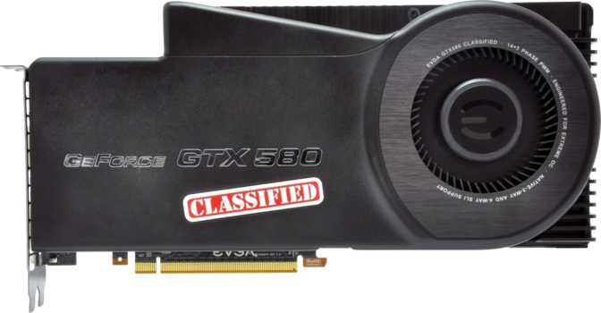 EVGA GeForce GTX 580 Classified Ultra