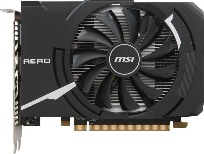 MSI Radeon RX 560 Aero ITX OC 2GB