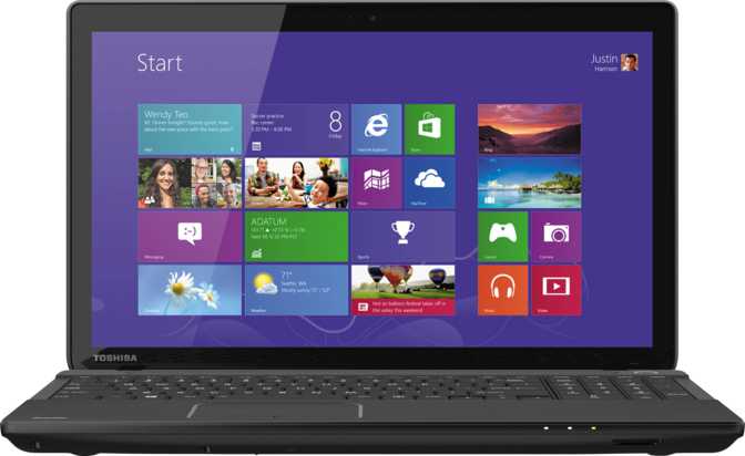 Toshiba Satellite C55DT 15.6" AMD A-Series A8-7410 2.2GHz / 6GB / 1TB