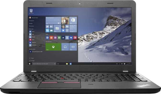 Lenovo ThinkPad E560 15.6" Intel Core i3 6100U 2.3GHz / 4GB / 500GB