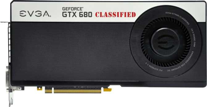 EVGA GeForce GTX 680 Classified LE