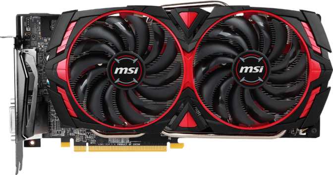 MSI Radeon RX 580 Armor MK2 8GB