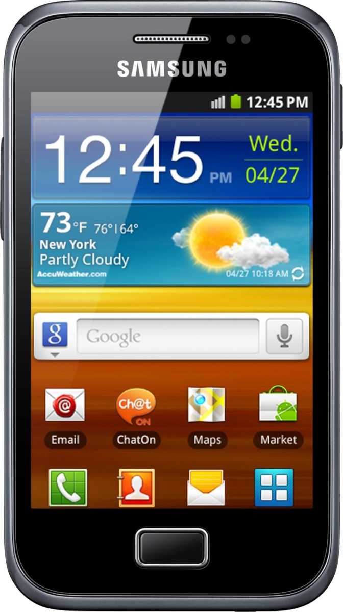 Samsung Galaxy Ace Plus S7500: характеристики, цена и отзывы