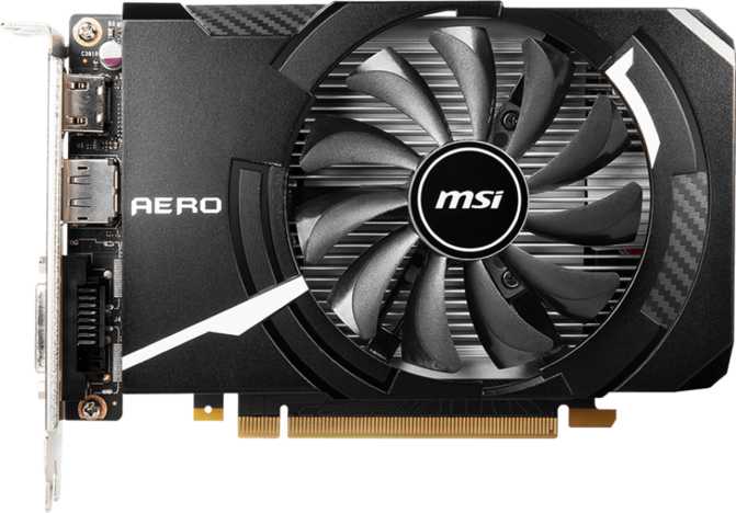 MSI GeForce GTX 1650 D6 Aero ITX