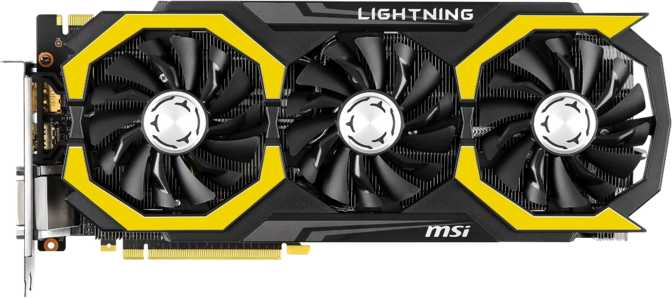 MSI GeForce GTX 980 Ti Lightning LE