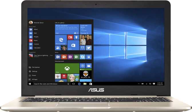 Asus VivoBook Pro 15 (N580) 15.6" Intel Core i7-7700HQ 2.8 Ghz / 16GB / 512GB SSD + 2TB HDD