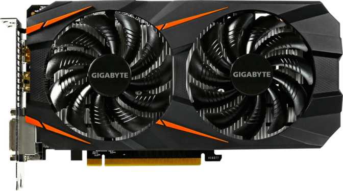 Gigabyte GeForce GTX 1060 WindForce 2X 6GB