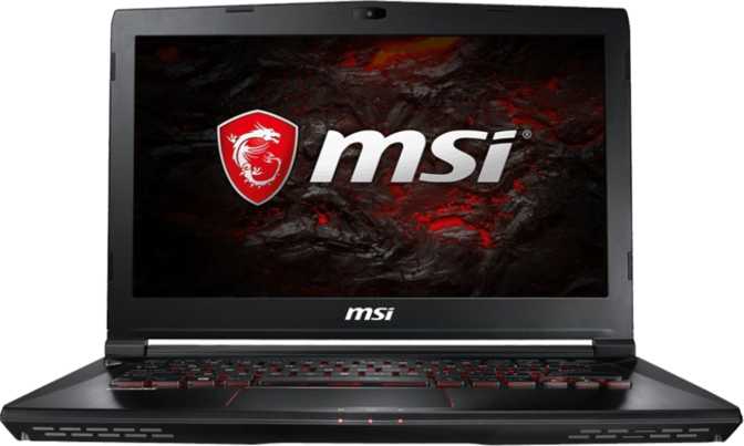 MSI GS43VR 7RE Phantom Pro 14" Intel Core i7-7700HQ / 2.8GHz / 16GB / 128GB SSD