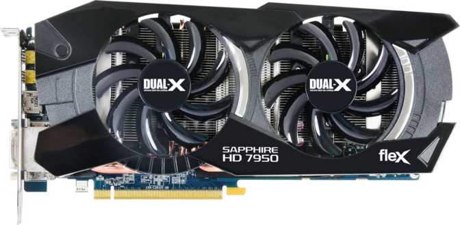 Sapphire Radeon HD 7950 OC 950MHz Edition