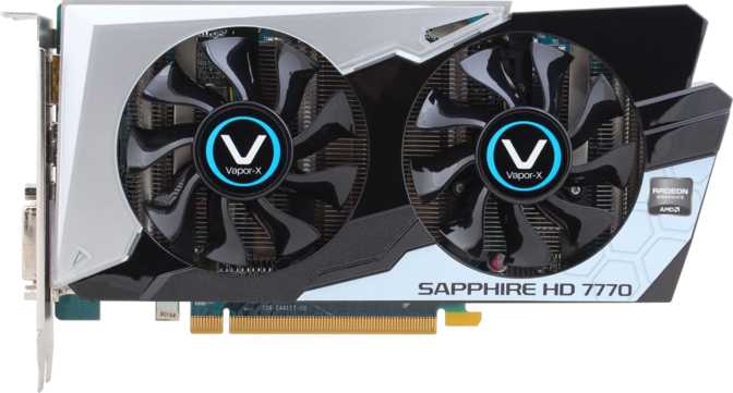 Sapphire HD 7770 Vapor-X Black Diamond