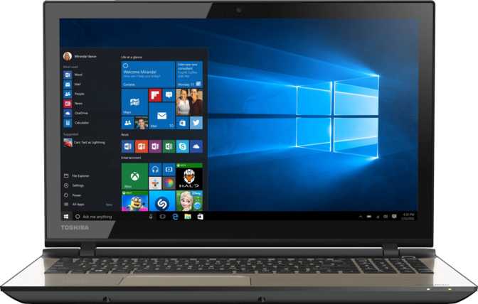 Toshiba Satellite L55 15.6" Intel Core i5-5200U 2.2GHz / 8GB / 1TB