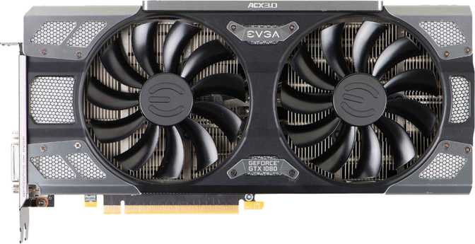 EVGA GeForce GTX 1080 FTW DT ACX 3.0